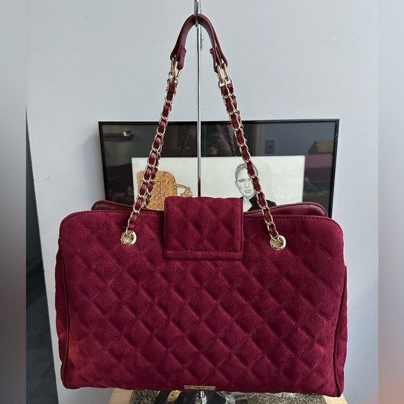 NWT Alessia Massimo quilted shoulder bag - Picture 3 of 12